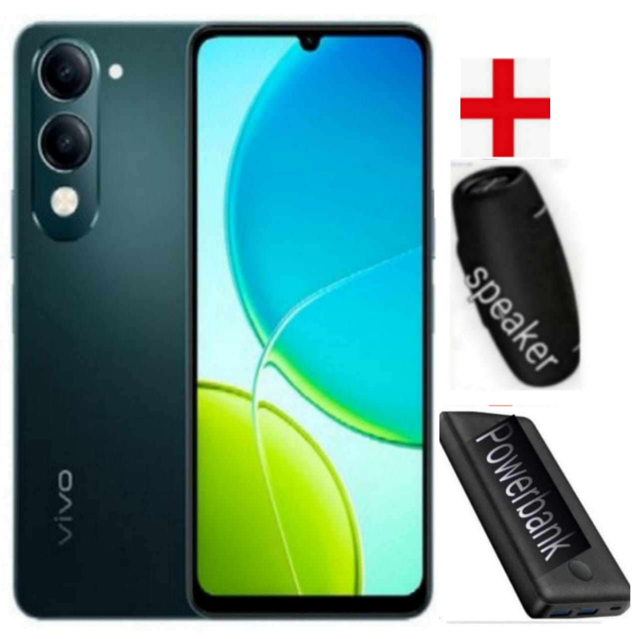 Vivo Y04 6.74" 64GB ROM+ 4GB RAM (Upto 8GB RAM) 5500mAh (Dual Sim)