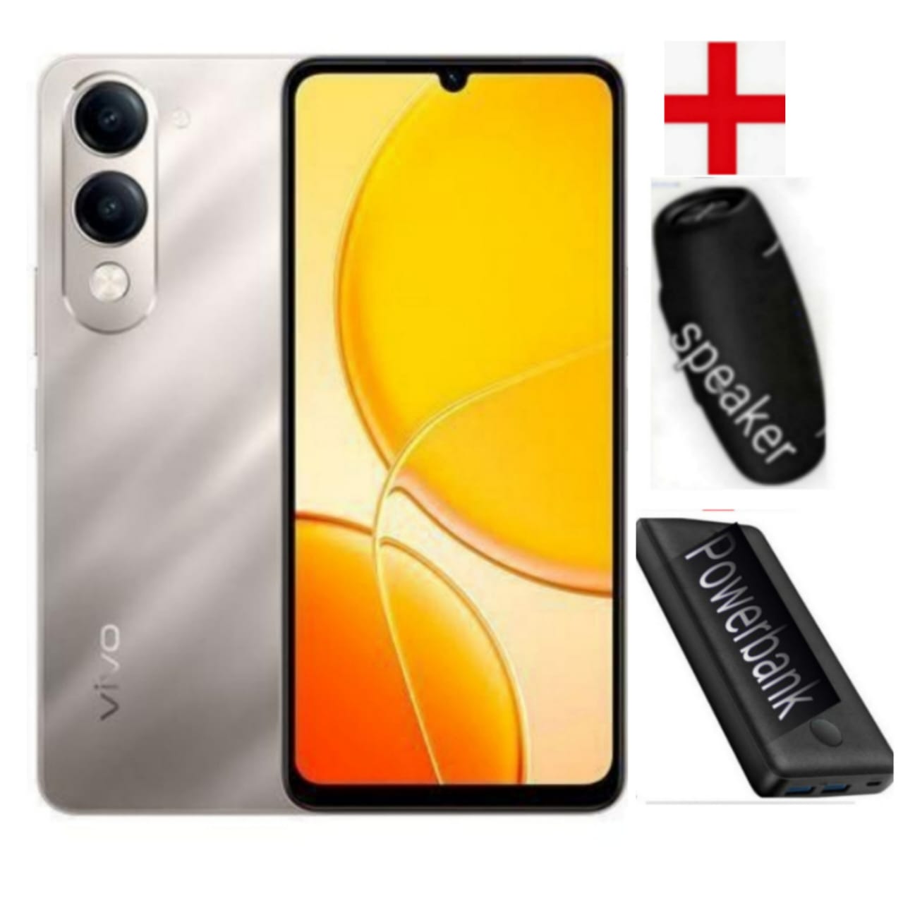 Vivo Y04 6.74" 64GB ROM+ 4GB RAM (Upto 8GB RAM) 5500mAh (Dual Sim)