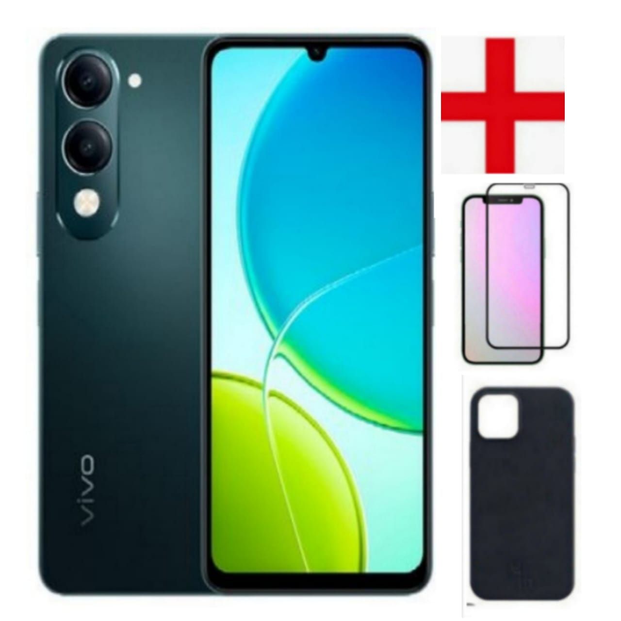 Vivo Y04 6.74" 64GB ROM+ 4GB RAM (Upto 8GB RAM) 5500mAh (Dual Sim)