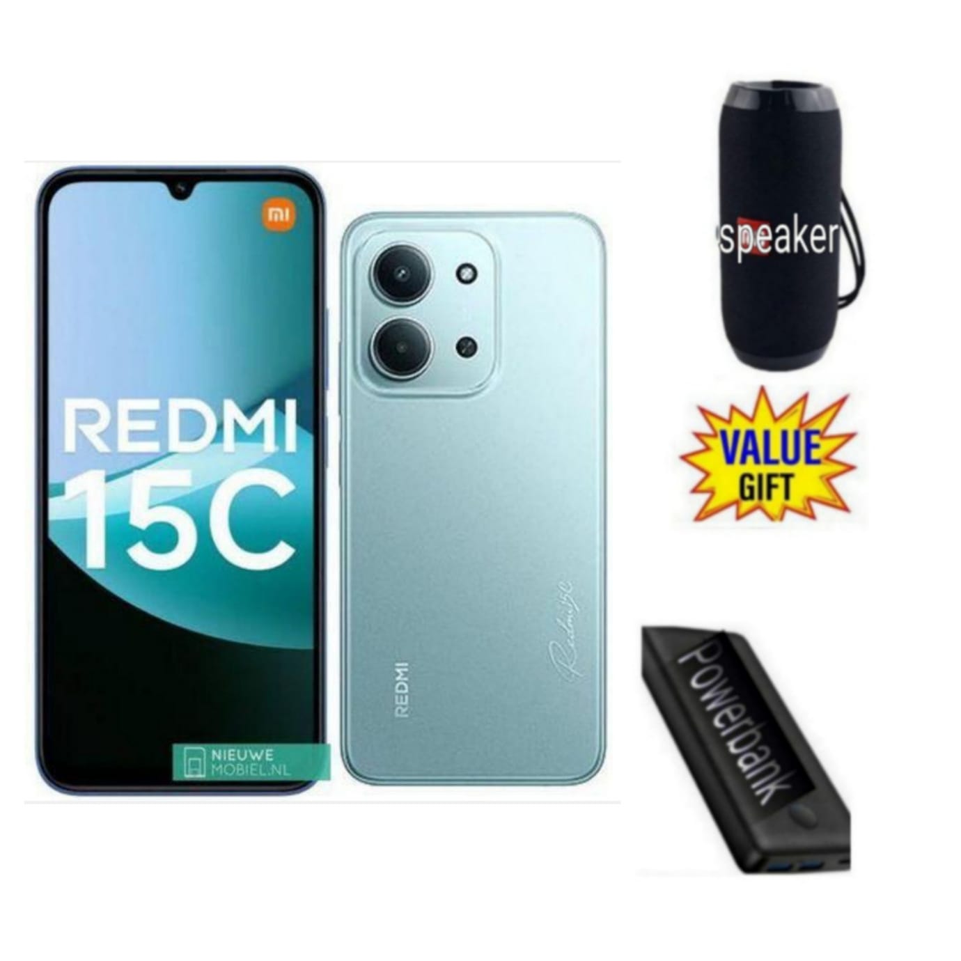 XIAOMI Redmi 15C, 6.9'',up to 16GB Extended RAM+ 256GB Storage, Battery: 6000 mAh,1 YEAR WARRANTY