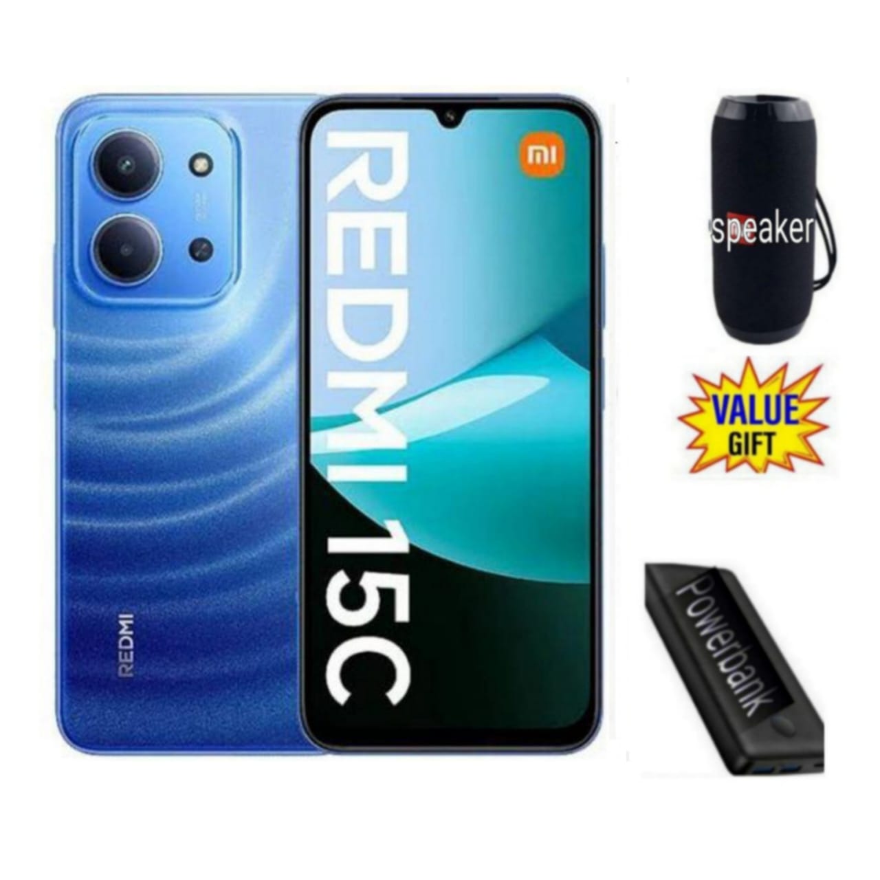 XIAOMI Redmi 15C, 6.9'',up to 16GB Extended RAM+ 256GB Storage, Battery: 6000 mAh,1 YEAR WARRANTY