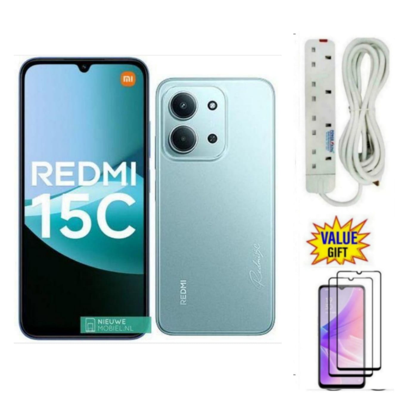 XIAOMI Redmi 15C, 6.9'',up to 4GB+ 128GB, Battery: 6000 mAh,1 YEAR WARRANTY