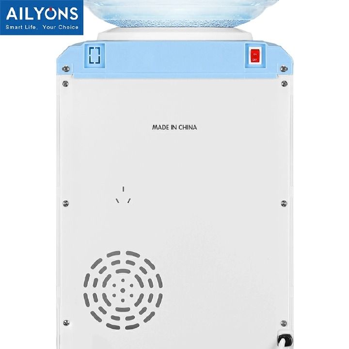 Water Dispenser with Storage Cabinet 2 Faucets Kitchen Appliance big size AILYONS AFK-111 Household Appliance Hot and normal standing