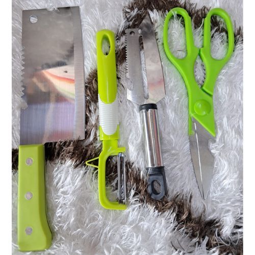 4-Piece Kitchen Tool Set – Essential Cooking Companions