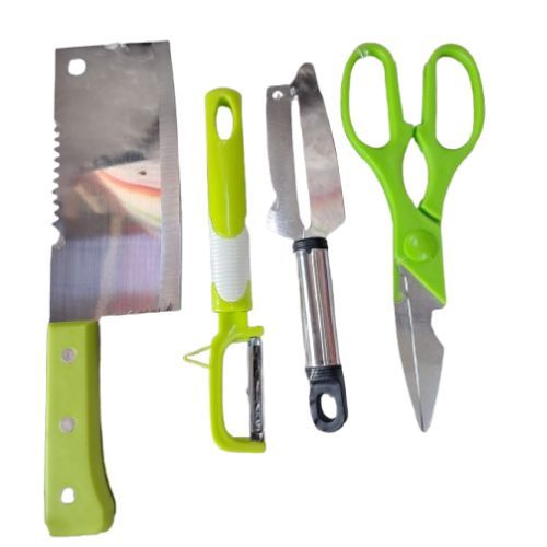4-Piece Kitchen Tool Set – Essential Cooking Companions