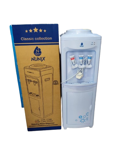 Hot and Cold Water Dispensor Hot and Cold Water Dispenser Household Applicance K6C White and Blue as picture