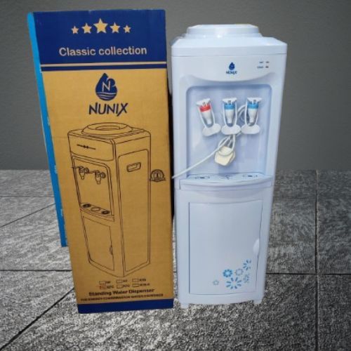 Hot Cold Water Dispensor Hot and Cold Water Dispenser Household Applicance K6C White and Blue as picture