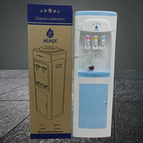 Hot Cold Water Dispensor Hot and Cold Water Dispenser Household Applicance K6C White and Blue as picture