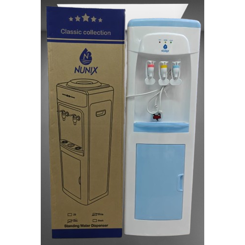 Hot Cold Water Dispensor Hot and Cold Water Dispenser Household Applicance K6C White and Blue as picture