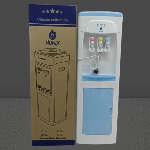 Hot Cold Water Dispensor Hot and Cold Water Dispenser Household Applicance K6C White and Blue as picture