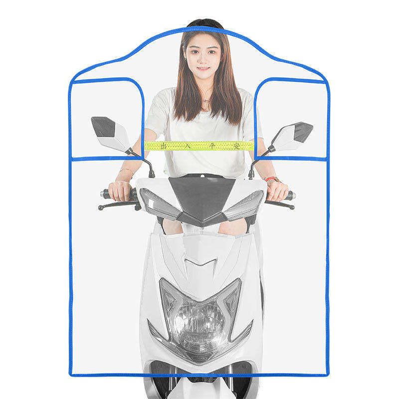 Custom Electric Bike Windshield Manual Control Motorcycle Clear Board Adults Rain Screen Windproof Cover Travel Wholesale