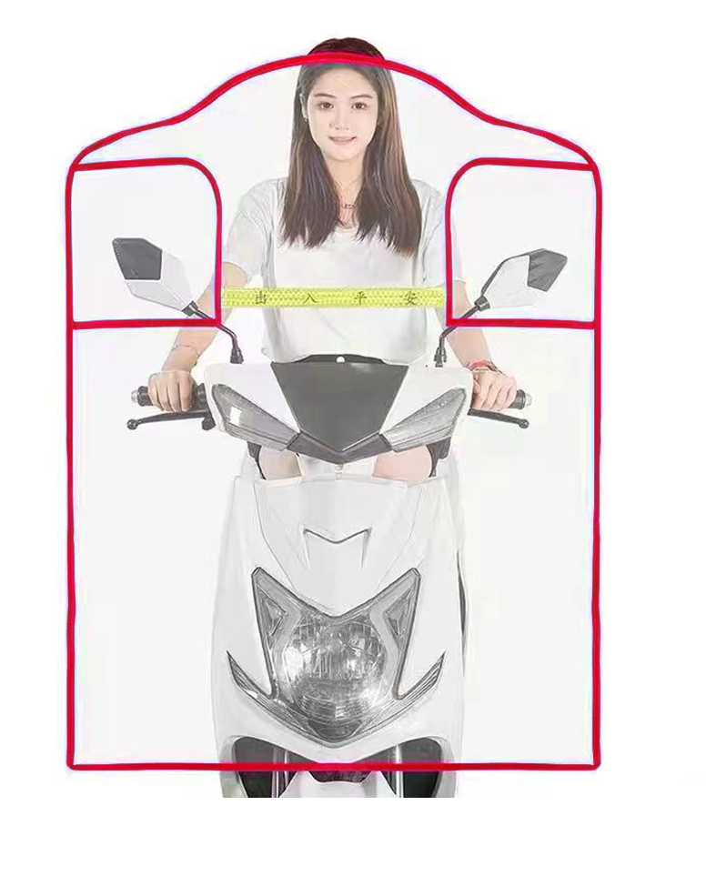 Custom Electric Bike Windshield Manual Control Motorcycle Clear Board Adults Rain Screen Windproof Cover Travel Wholesale
