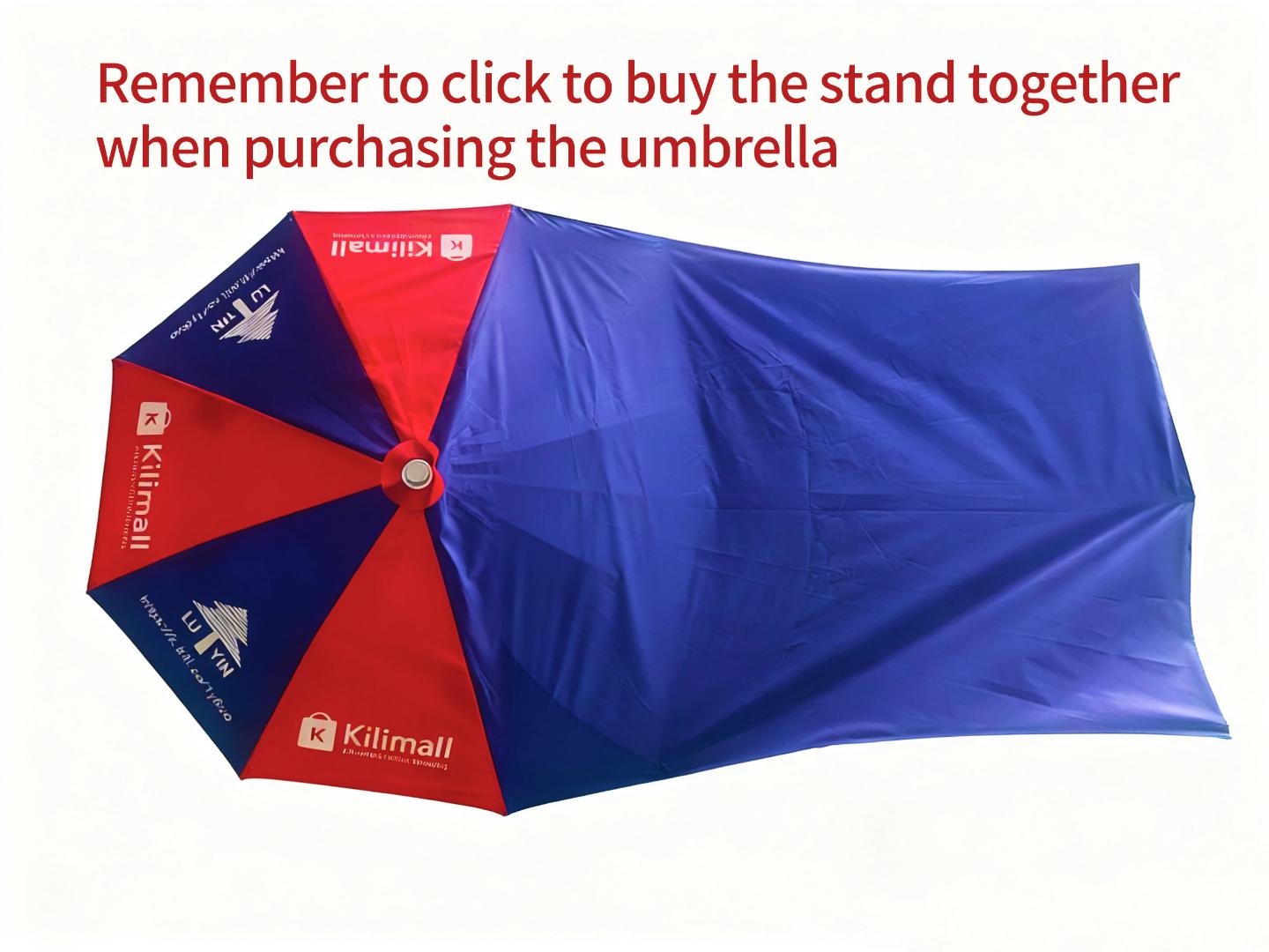 Motorcycle umbrella Rainproof Outdoor Scooter Bicycle Waterproof Motorbike Umbrella Canopy Lengthen Edition for Rain and Sun (Remember to click to buy the stand together when purchasing the umbrella)