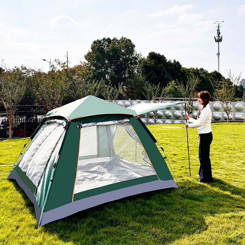 Automatic Dome Camping Tent for 2/3/4 People with Sun Protection and Rain & Wind proof outdoor tent tent shelter tent waterproof tent