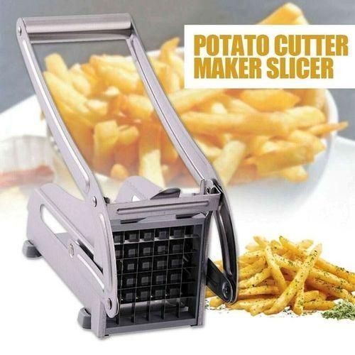. 2IN1 HEAVY GAUGE POTATO CHIPPER MACHINE - 2 SIZE CHIPS CUTTER SIMPLE AND EASY CUTTING
STAINLESS STEEL BODY MATERIAL EXTRA SHARP STAINLESS STEEL BLADE