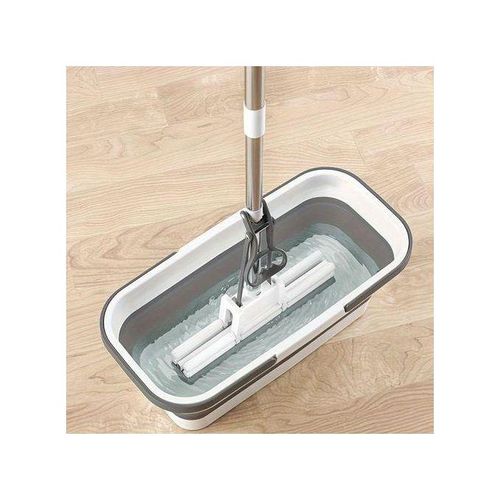 1pc Ultra-Collapsible Silicone Bucket - Large Rectangular Portable Handheld Design Easy Mopping