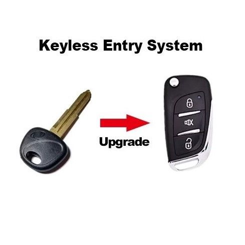 Universal Car Alarm System with Keyless Entry and Trunk Release