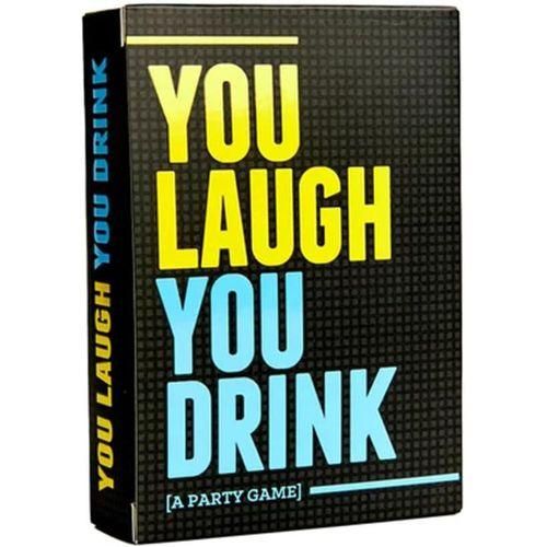 You Laugh You Drink Card Game - The Drinking Game For People Who Can't Keep A Straight Face