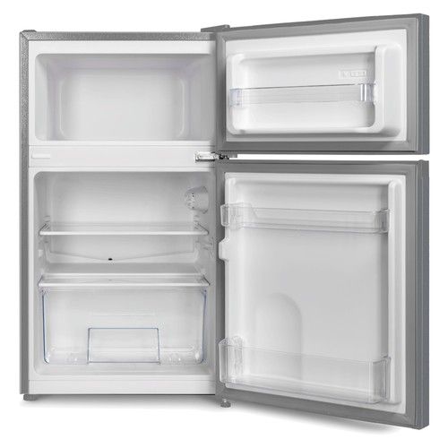 MIKA, MRDCD86DS, 86L, Double Door Top Mount Freezer, Defrost (Direct Cool) Fridge