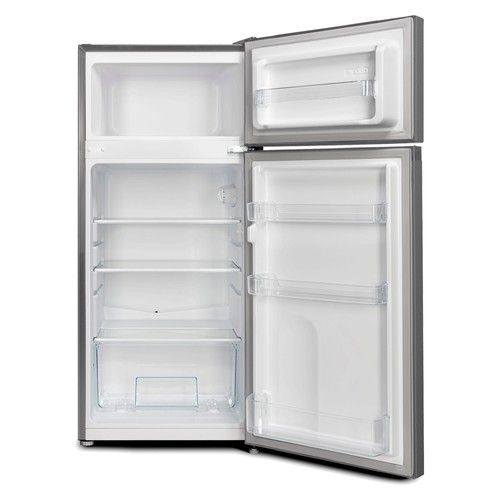 MIKA, MRDCD138DS, 138L, Double Door Top Mount Freezer, Defrost (Direct Cool) Fridge