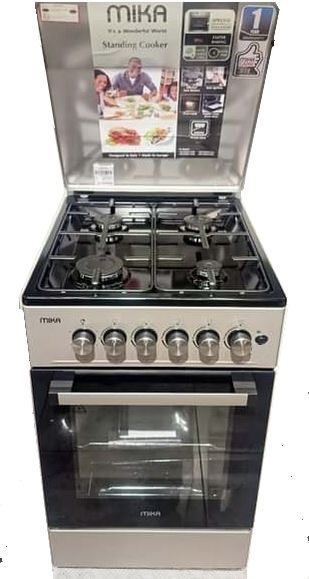 MIKA 50cm* 60cm, All Gas Free Standing Cooker - Electric Oven  (1 YR WRTY)