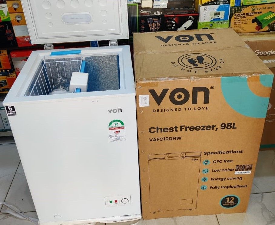 Von 98L Chest Freezer