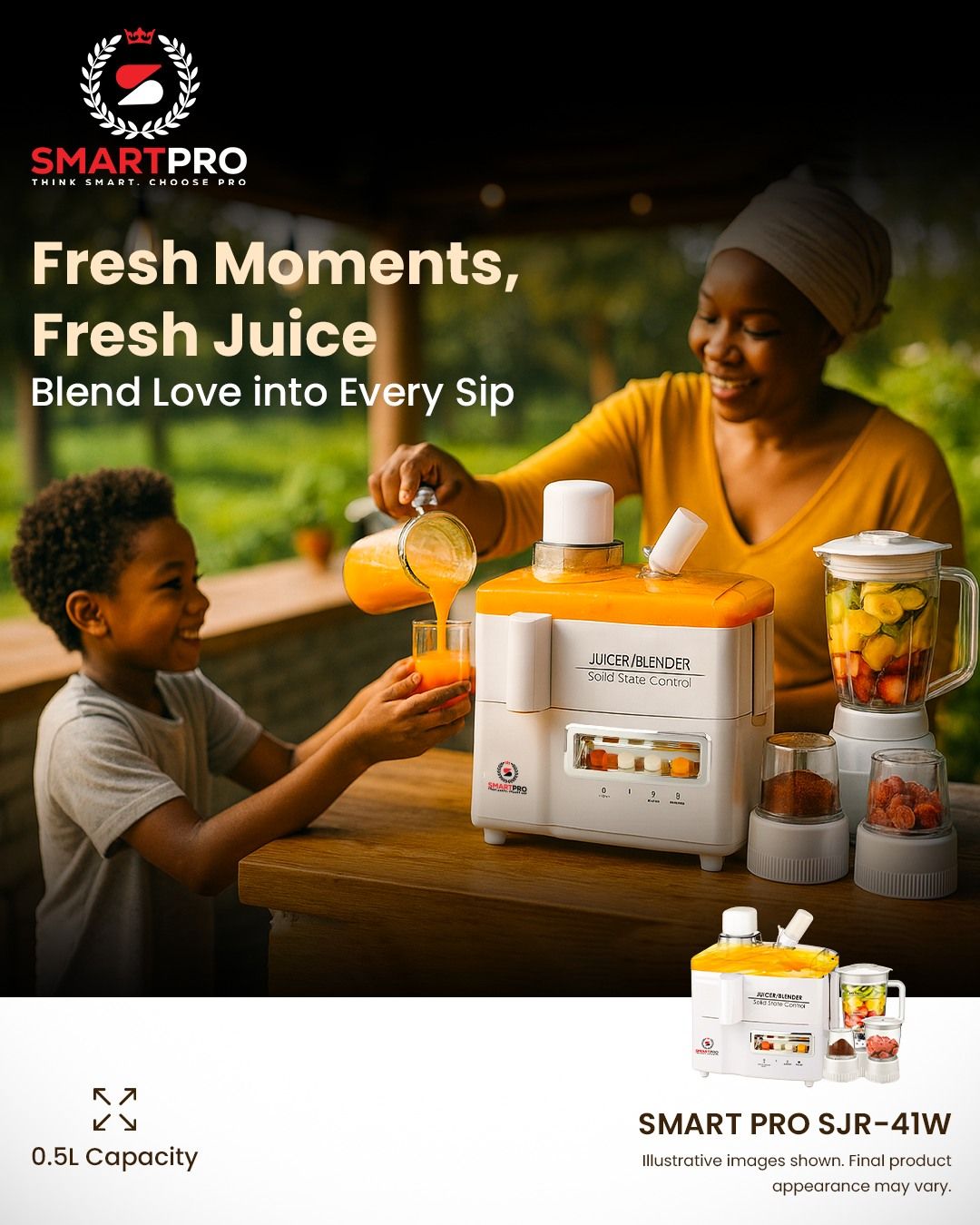 SMARTPRO 4 In 1 FOOD PROCESSOR