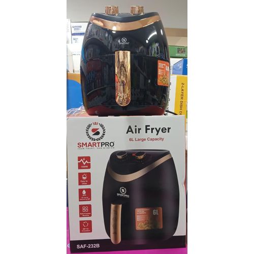 TODAY'S OFFER!! SMARTPRO 6L Manual Air Fryer