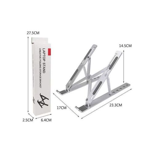 Foldable Adjustable Plastic Laptop Stand.