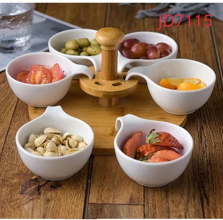 Snack Serving Bowl Set for Christmas Party, Tapas Bowls Appetiser Dish Set