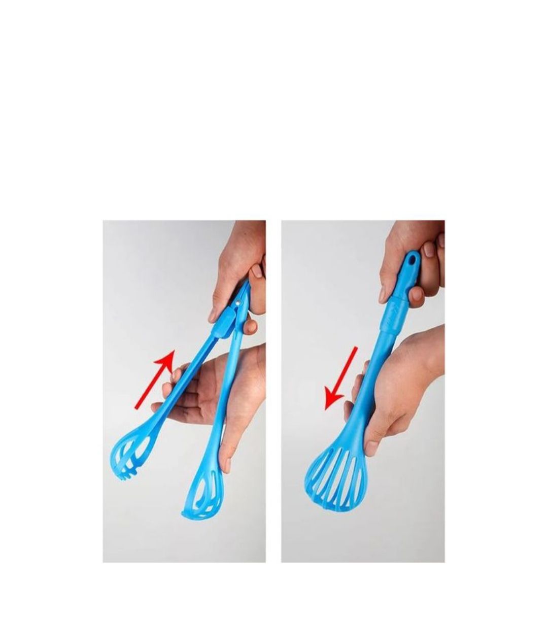 Egg beater whisk /tong available for stirring, separating, transferring and picking eggs