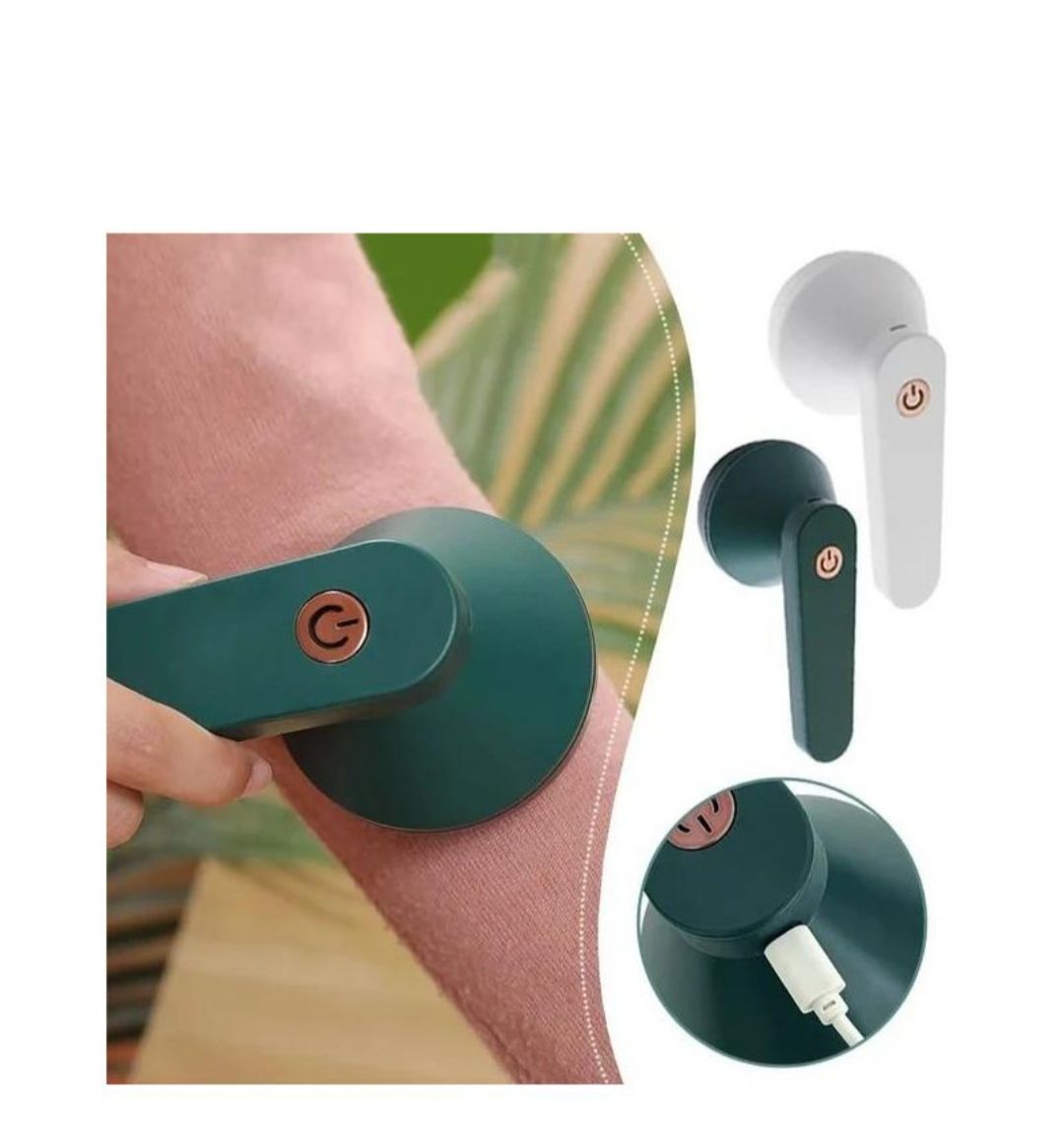 Electric lint remover, fabric shaver rechargeable for clothes, legging, sofa, curtain, socks. Instantly remove Fuzz, pet hair, lint or fluff balls