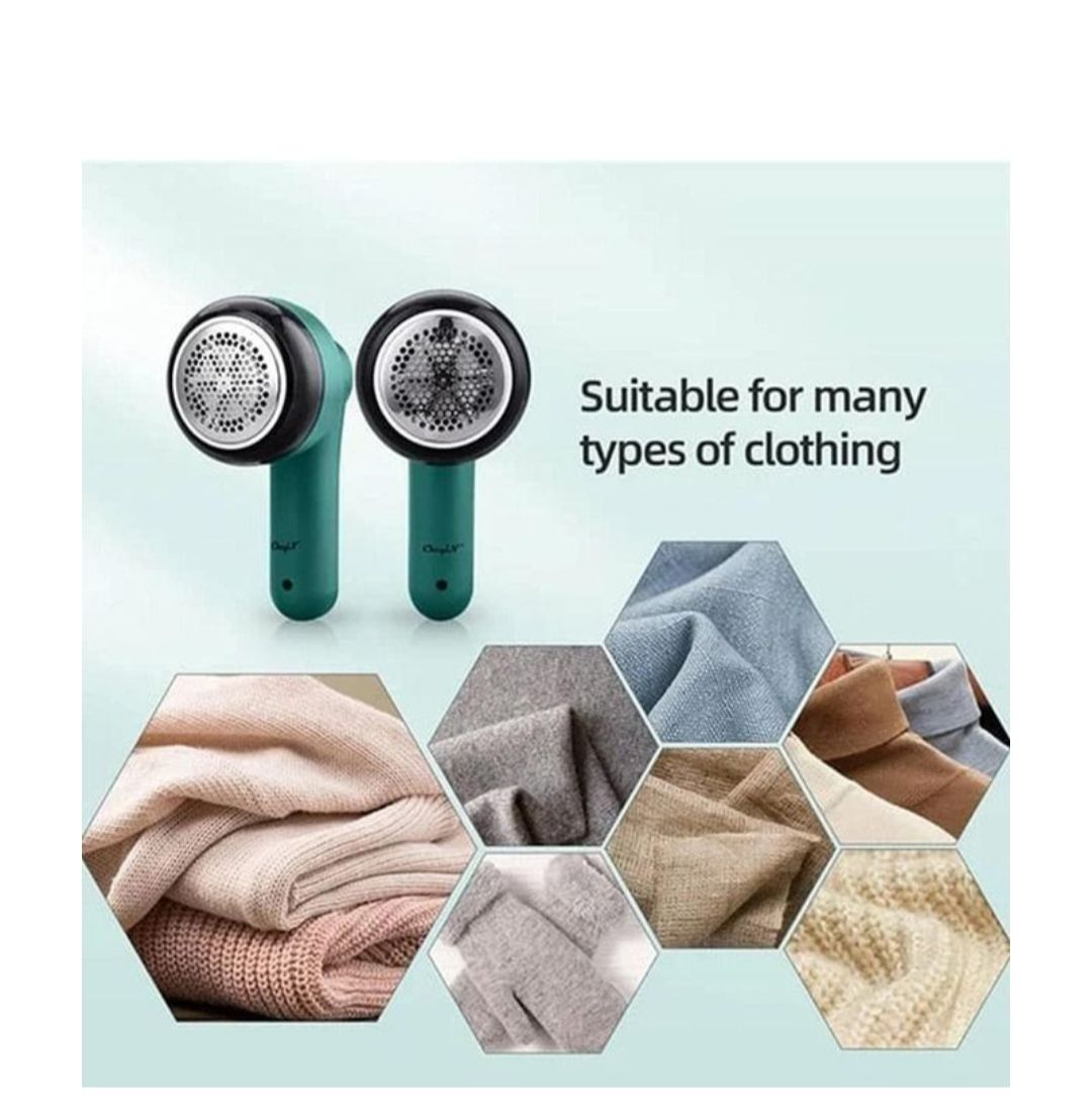 Electric lint remover, fabric shaver rechargeable for clothes, legging, sofa, curtain, socks. Instantly remove Fuzz, pet hair, lint or fluff balls