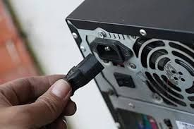 Desktop CPU and Monitor Power Cable – Reliable and Durable Power Solution for Your Computer Setup