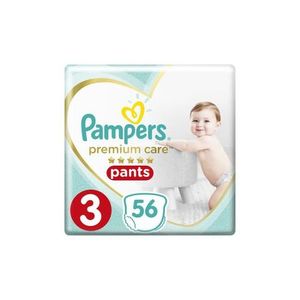Pampers Premium Care Pants Jumbo Pack Size 3 (Count 56)