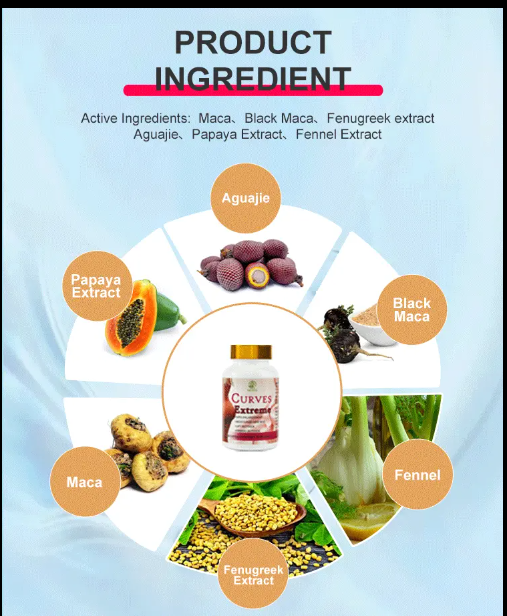 Extreme Curve Big Butt Enlargement Pills ; Buttock Enhancement; Butt And Hip Enlargement Firming Maca Capsule