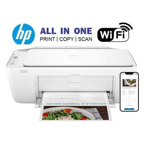 HP DeskJet Ink Advantage 2875 All-in-One Wireless Printer, Print, Copy, Scan, White (1YR WRTY)