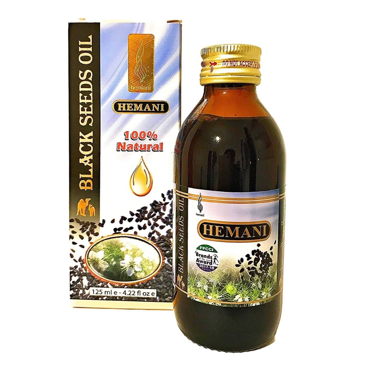 Hemani Black Seed Oil  (Cold Pressed Virgin)