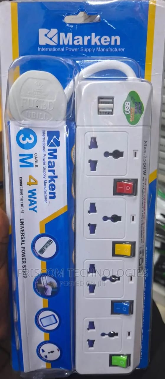 Usb/4-way Extension Cable—Heavy Duty