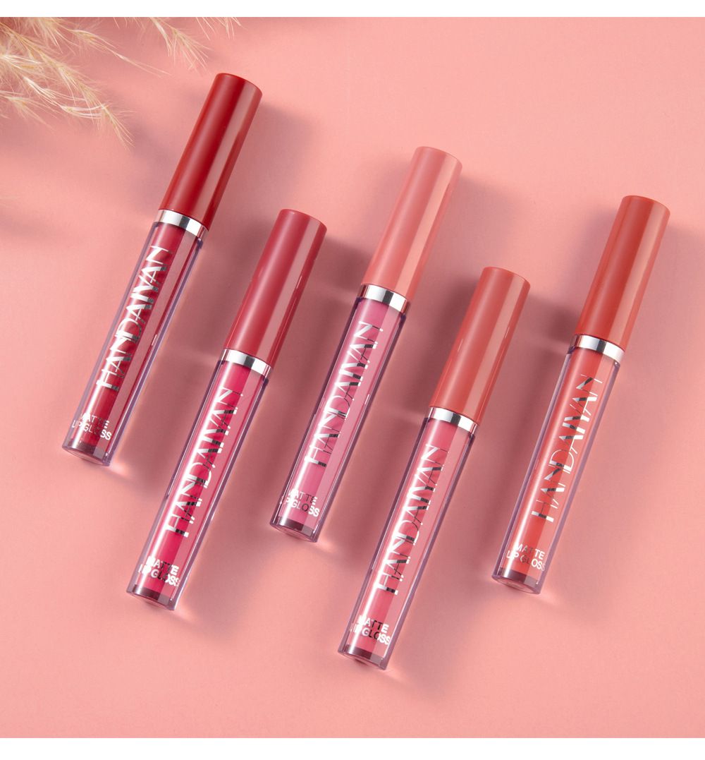 1 PCS HANDAIYAN 12-color matte lip gloss, liquid lipstick, long-lasting waterproof, non-staining cup lip color, matte lip gloss view 10