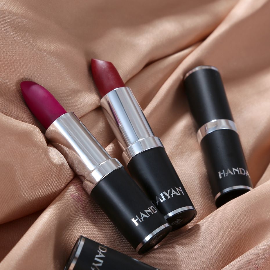 1 pcs Velvet lipstick, beauty and personal care, HANDAIYAN, long-lasting and waterproof, popular, matte lipstick view 3