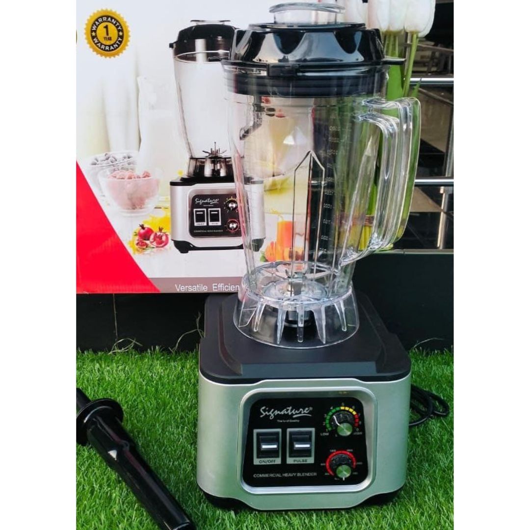 Signature Powerful 3.0 Ltr Jar Commercial Blender for Quick Results