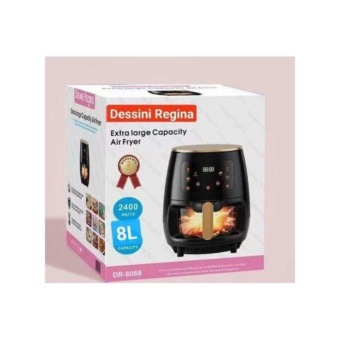 Dessini 8L Air Fryer with Glass Oven for Healthy Meals