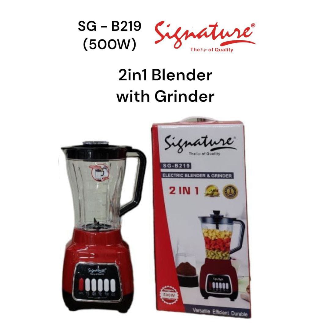 Signature 2in1 500W Strong Blender
