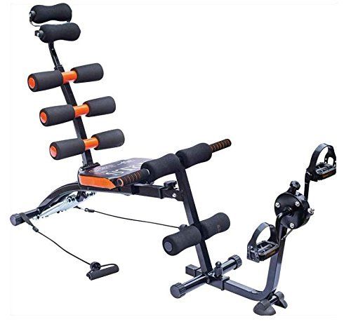 Six Pack Care With Pedal/ Complete Home Gym for Physical Fitness