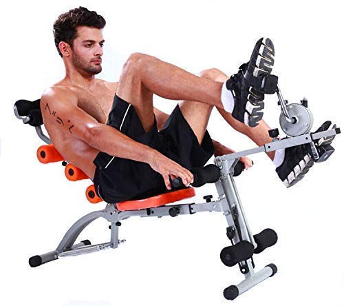 Six Pack Care With Pedal/ Complete Home Gym for Physical Fitness