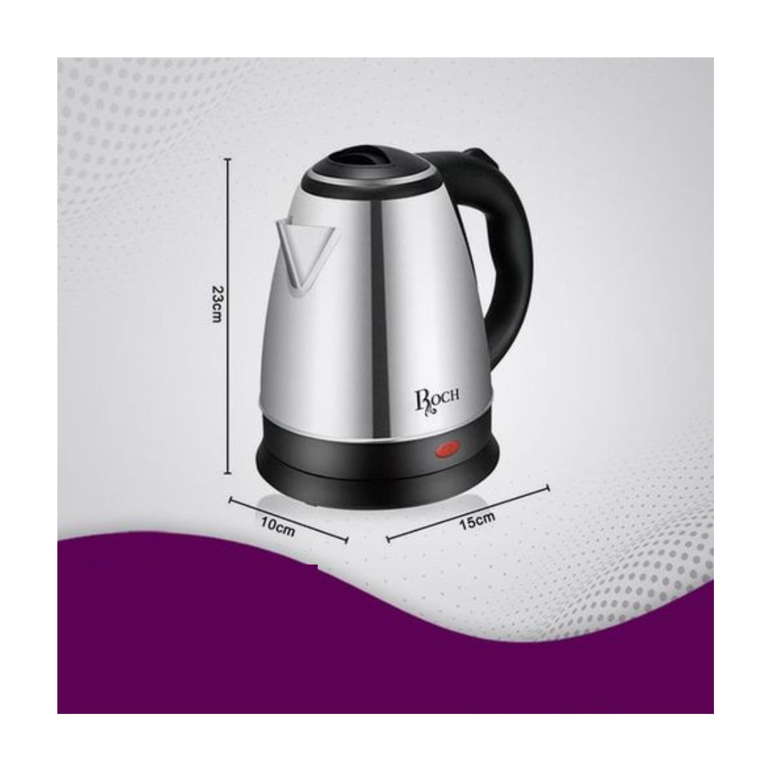 Roch Electric Kettle With Stainless Steel Body & Sleek Design