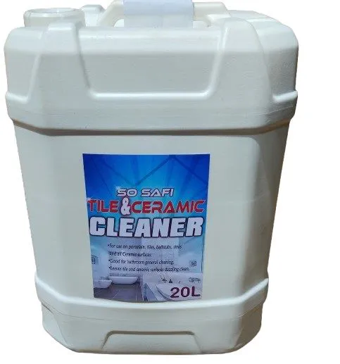 So Safi Tile Cleaner 20L | Ceramic & Bathroom Cleaner | Removes Hard Water, Rust & Soap Scum Stains | Odourless | Made in Kenya