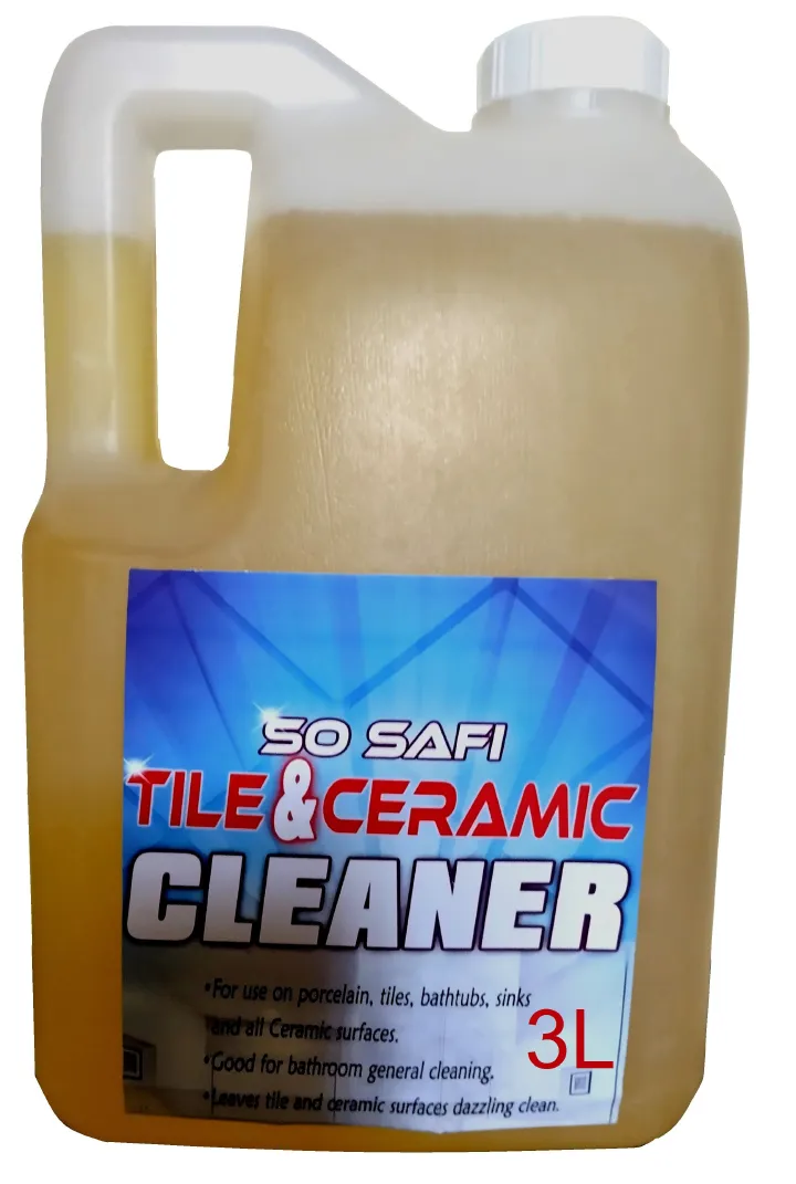 So Safi Tile Cleaner 3L | Ceramic & Bathroom Cleaner | Removes Hard Water, Rust & Soap Scum Stains | Odourless | Made in Kenya