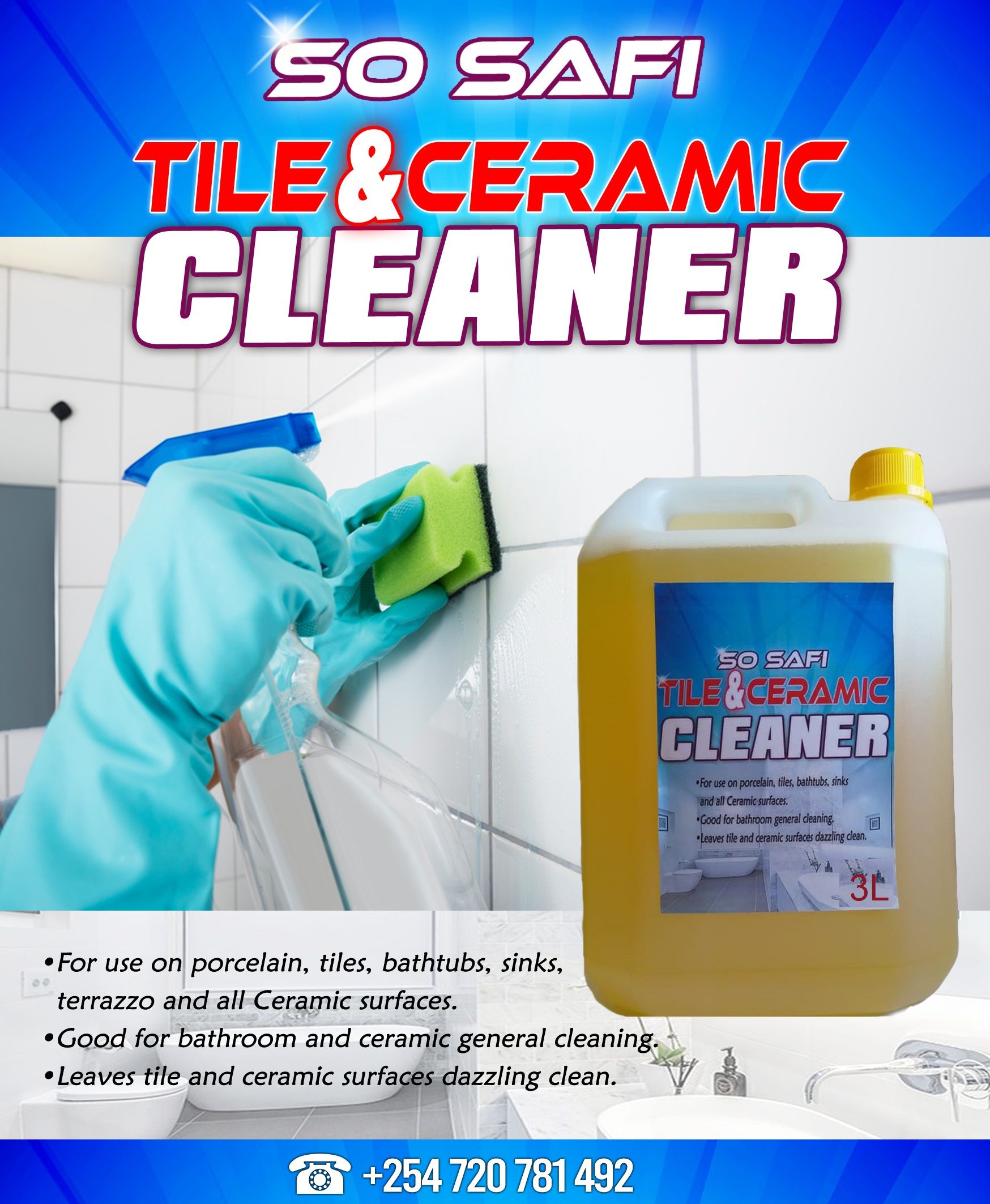 TILE AND CERAMIC CLEANER